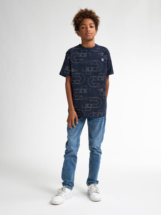 Petrol Industries - All-over Print T-shirt Marlinview Boys - Navy Blue - Image 5