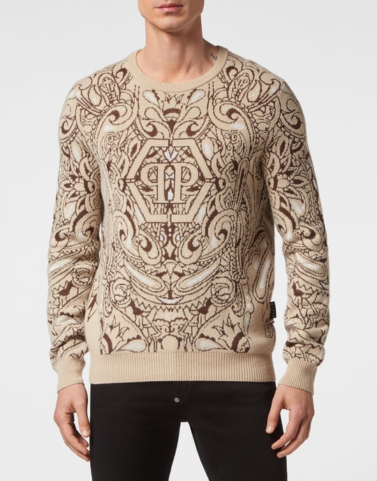 Jersey Cuello Redondo Paisley - Image 1