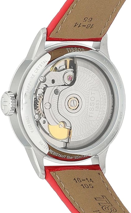 Tissot Chemin Des Tourelles Women's Red Watch T0992071611800 - Image 3