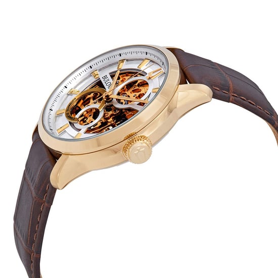 Bulova Automatic / Wilton Men's Brown Watch 97A138 - Image 3