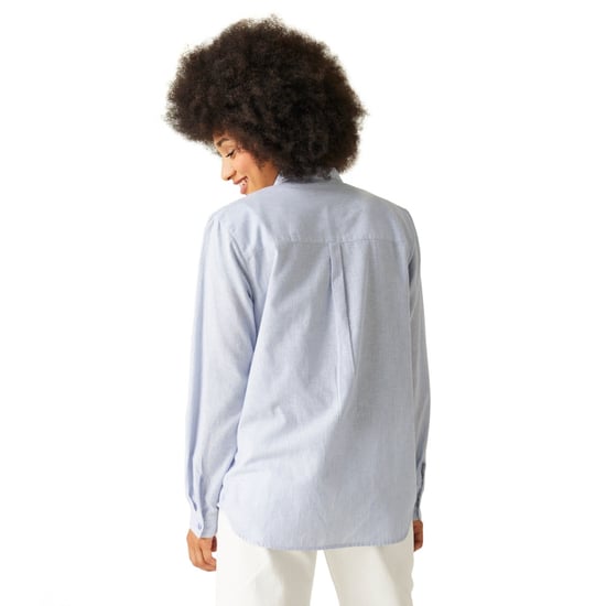 Regatta Womens Primevere Cotton Blend Long Sleeved Shirt - Image 2