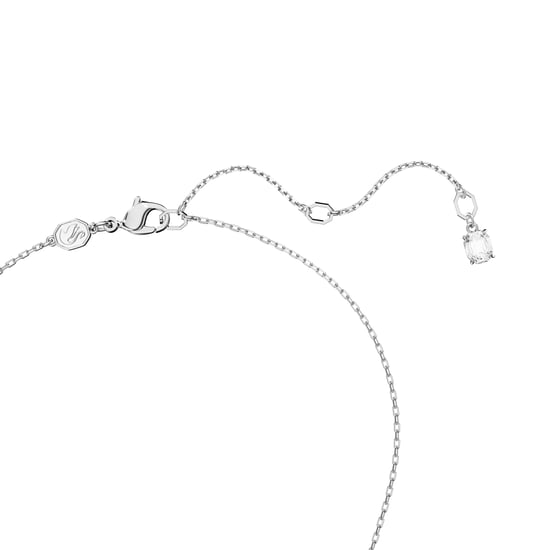 Swarovski 'Dextera' Women's Base Metal Necklace - Silver 5670251 - Image 4