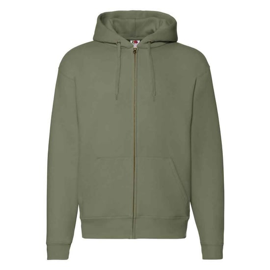 Fruit of the Loom Unisex Adult Premium Full Zip Hoodie (Classic Olive) - Image 1