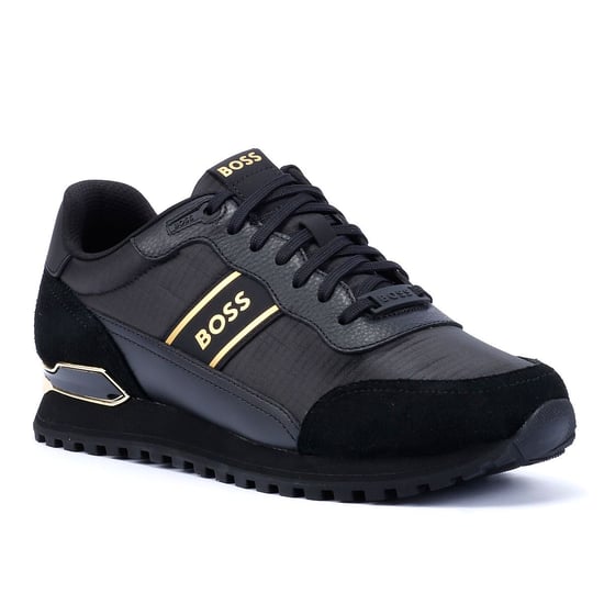 Zapatillas de hombre Boss Parkour Runn negras/doradas - Image 2