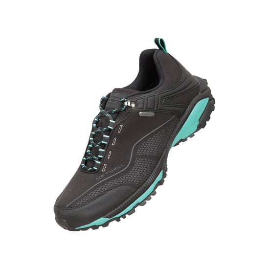 Mountain Warehouse Womens/Ladies Collie Waterproof Running Trainers (Black) - Image 1