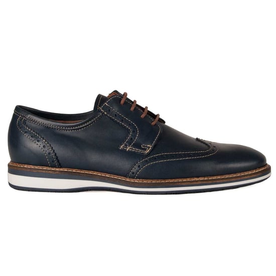 Confortable oxford Purapiel in Blue