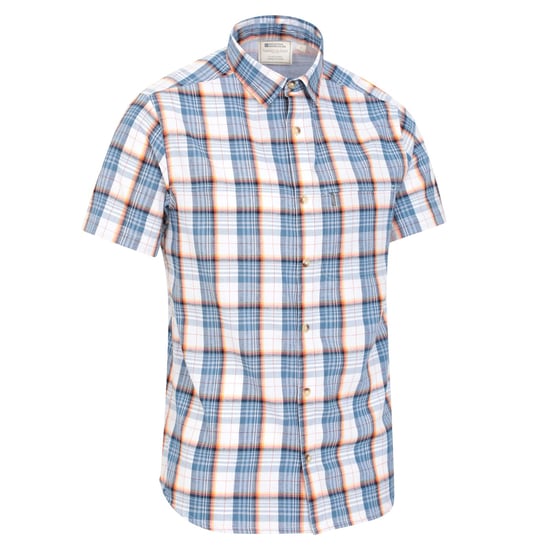 Mountain Warehouse Mens Cotton Shirt (Bright Blue) - Image 5
