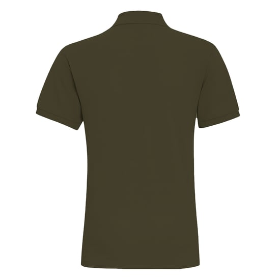 Asquith & Fox Mens Plain Short Sleeve Polo Shirt (Olive) - Image 2