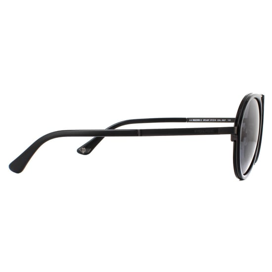 Gafas de sol para hombre Police Aviator en gris mate con acabado de metal gunmetal. - Image 4