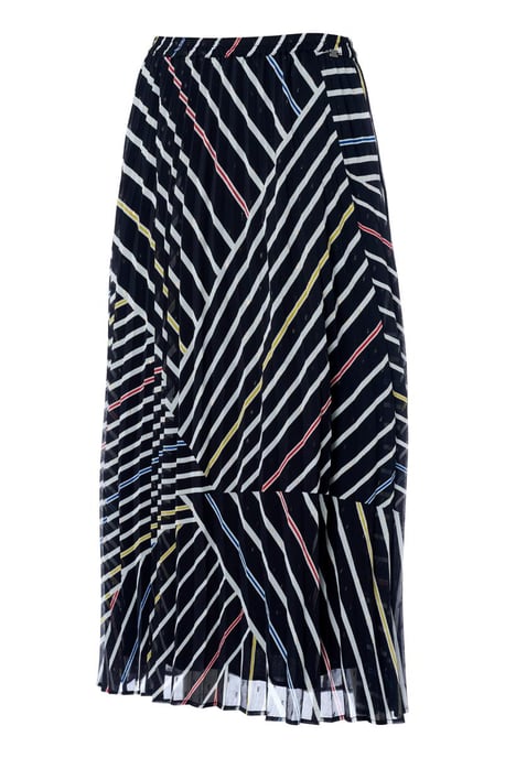 Norita Print Rok Zwart / Multi - Image 3