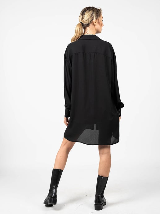 La Haine Inside Us Camisa Melman Mujer Negro - Image 4