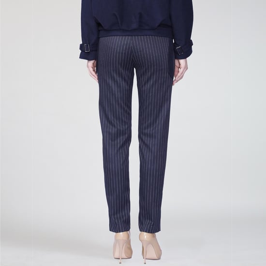 Striped cigarette pants - Image 2