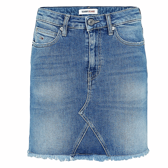 Falda de mujer Tommy Jeans con logo de bandera - Image 3