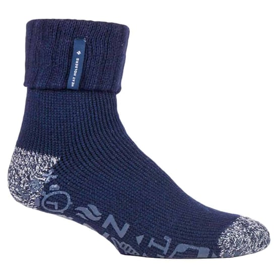Calcetines de Cama Térmicos Forrados de Vellón para Hombre con Agarres Antideslizantes ) - Image 1