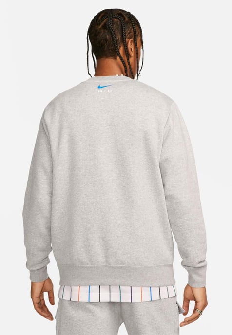 Chándal Nike Air BB Fleece Crewneck Gris para Hombre - Image 2