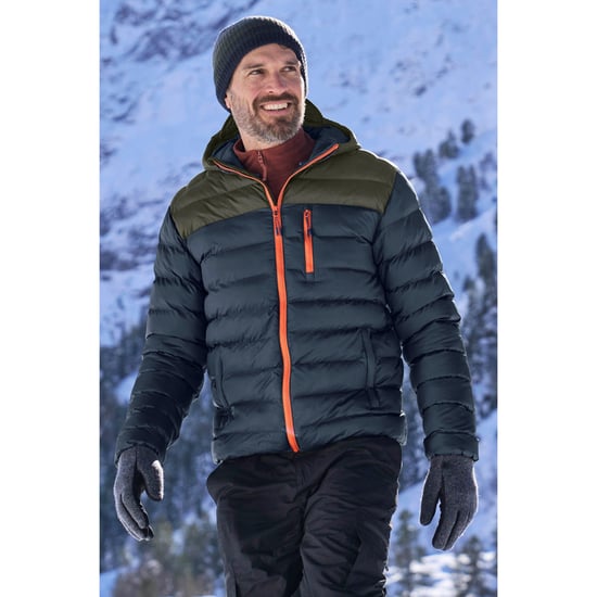Mountain Warehouse Mens Link Padded Jacket (Khaki Green)