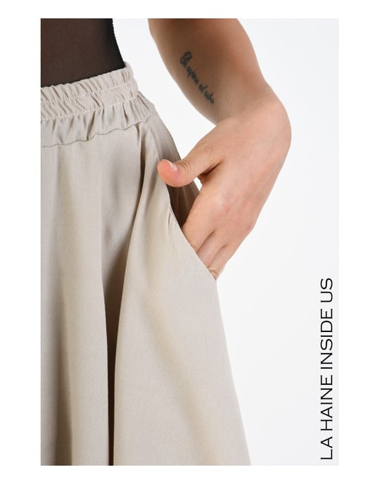 La Haine Inside Us Bermudas de mujer beige - Image 6