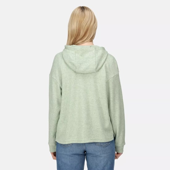 Regatta Womens/Ladies Kassidy Marl Hoodie (Basil)