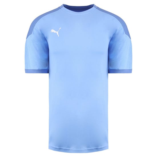 Puma DryCell TeamFinal 21 Sleeve Men LightBlue Training Jersey T-Shirt 656481 18