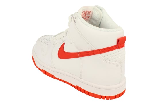 Nike Dunk High Gs White Trainers - Image 2