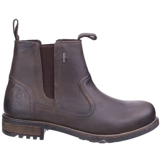 Cotswold Mens Worcester Moisture Wicking Pull On Boots (Brown) - Image 2