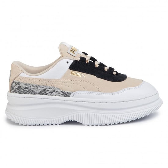 Puma Deva Reptile Womens Beige Trainers