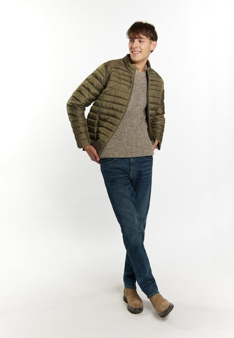 Mo Light quilted jacket Men Military olive - Image 2
