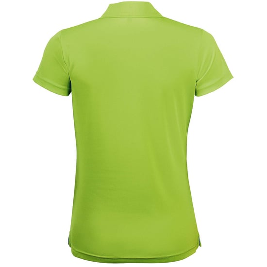 SOLS Womens/Ladies Performer Short Sleeve Pique Polo Shirt (Apple Green) - Image 2