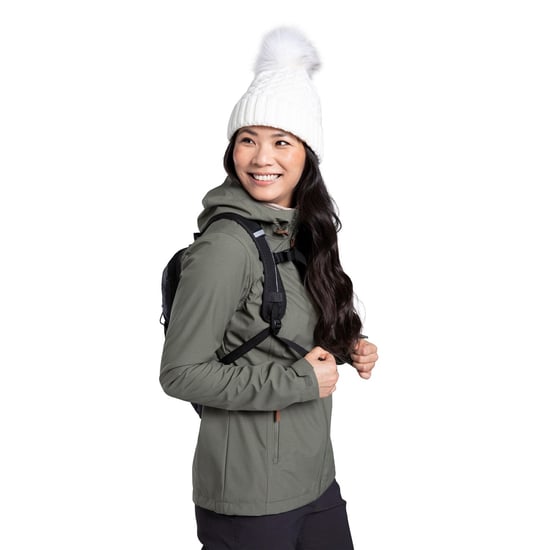 Mountain Warehouse Womens/Ladies Iona Soft Shell Jacket (Khaki) - Image 3