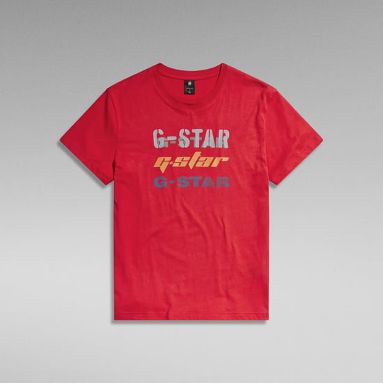 G-Star RAW Triple Logo Graphic T-Shirt