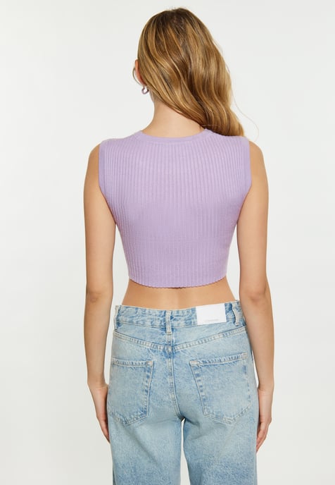 Mymo top women lavender - Image 5