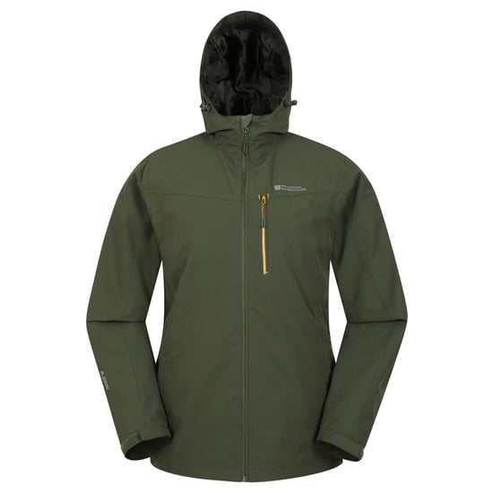 Mountain Warehouse Mens Brisk Extreme Waterproof Jacket (Green) - Image 1