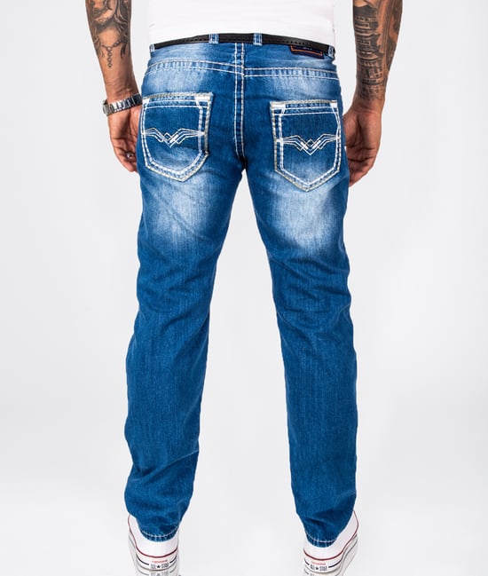 Rock Creek Jeans Blau