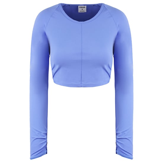 Gymshark Whitney Simmons Womens Blue Crop Top