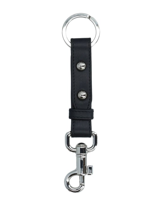 Llavero de cuero negro para hombre Dolce & Gabbana - Image 1