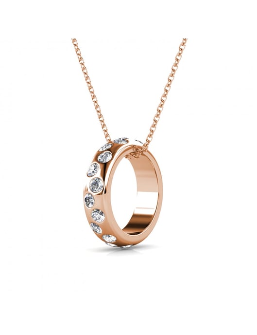Colgantes Joy - Oro rosa y cristal - Image 4