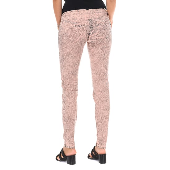 Long trousers with narrow cut hems 70DBF0585-R216 woman