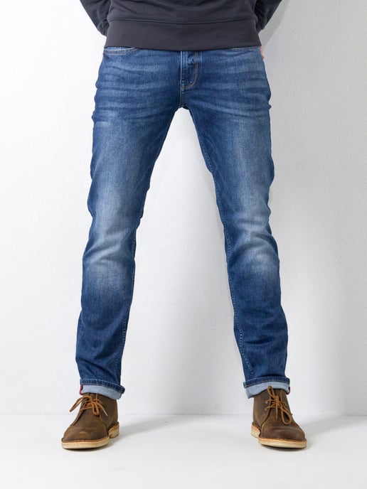 Petrol Industries - Russel Regular Tapered Fit Jeans Men - Vintage blue