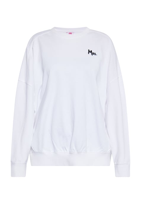 Mymo Sweatshirt women white - Image 1