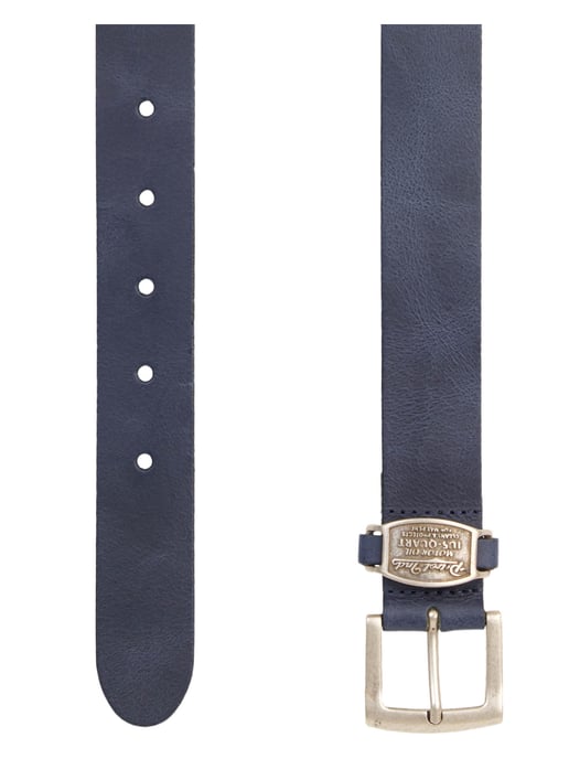 Petrol Industries - Leather belt Men - Navy - Image 2