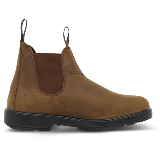 Hard Yakka Brunswick Leather Men's Saddle Brown Nubuck Boots - Image 6