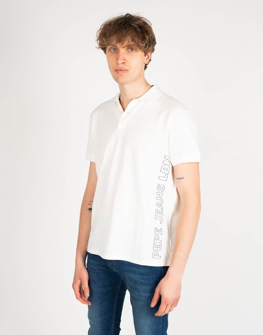 Pepe Jeans Polo Benson Hombre Blanco - Image 2