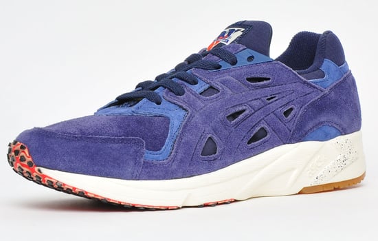 ASICS GEL-DS TRACINER OG LACE UP Mens Lo Top Top Navy Leede Entrenadores HL7A3 5858 B55C - Image 1
