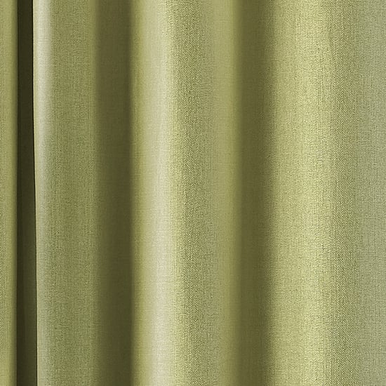 Cortinas de Ojal Tejidas de Lino Atlántico en Verde - Image 3