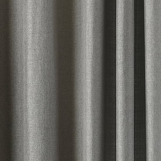 Cortinas de Ojal de Sarga Atlántica en Gris - Image 3