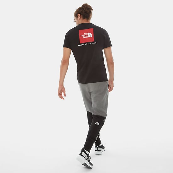 The North Face Men's Redbox Tee, Black/Red