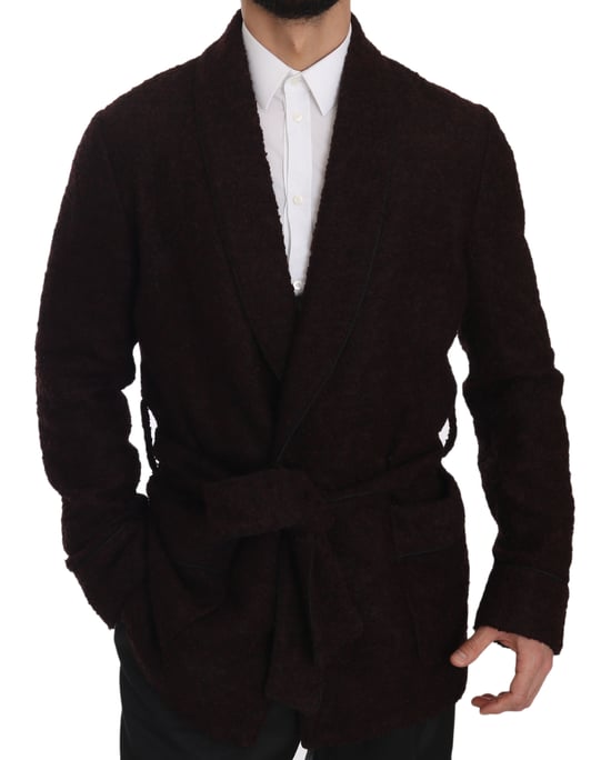 Bufanda foulard Dunkelgrauer de Costume National con logotipo de lana - Image 3