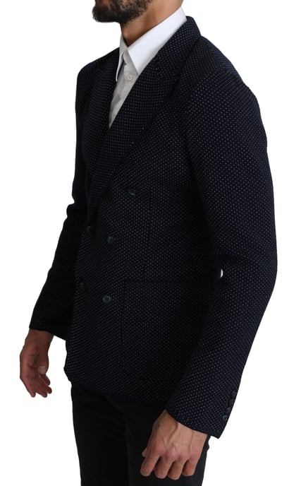 Abrigo Blazer Doble Breasted de Puntos Oscuros Dolce & Gabbana - Image 2