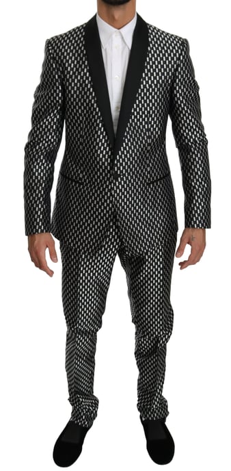 Abrigo Blazer Doble Breasted de Puntos Oscuros Dolce & Gabbana - Image 6