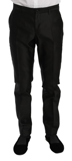 Cinturón para hombres Dolce & Gabbana gris en 100% seda - Image 4